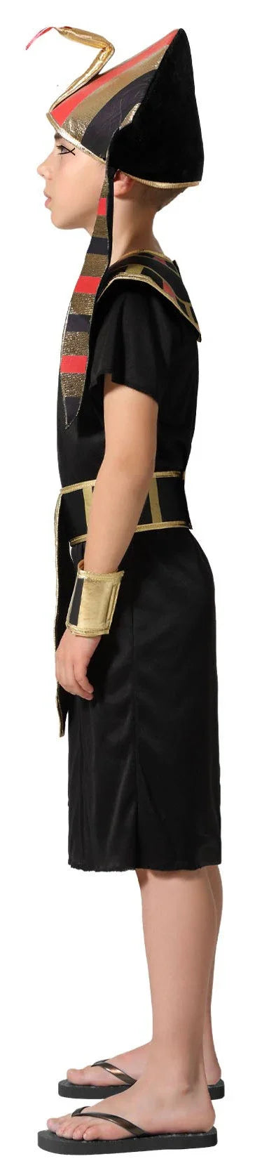 Disfraz de Faraón Egipcio Negro Infantil Egipcios Infantiles Atosa